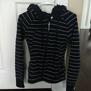 Lululemon navy striped hoodie size 4